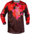 FLY RACING Kinetic Blur Jersey Red/Maroon Lg 380-422L