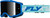 FLY RACING Zone Goggle Blue/White W/ Black Mirror/Smoke Lens 37-51540