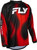 FLY RACING Youth Kinetic Torch Jersey Black/Red/White Ym 380-526YM