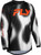 FLY RACING Youth Kinetic Torch Jersey Black/White/Orange Yl 380-525YL