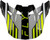 FLY RACING Formula Cc Strike Visor Grey/Black/Hi-Vis Md/Lg 73-4364VM