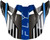 FLY RACING Formula Cc Strike Visor Black/Blue/Grey/White Md/Lg 73-4363VM