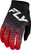 FLY RACING Kinetic Fade Gloves Black/Red/White Sm 380-511S