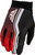 FLY RACING F-16 Raze Gloves Black/Red/White Lg 380-911L
