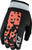 FLY RACING Women's Lite Flake Gloves Black/Light Grey/Coral Sm 380-610S