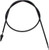 MOTION PRO Black Vinyl Speedo Cable 06-0053