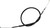 MOTION PRO Black Vinyl Throttle Push Cable 03-0419