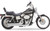 VANCE & HINES Big Shots Staggered Exhaust System - Chrome - Dyna 17912