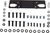 MOOSE OFFROAD Bumper Hardware - Front - Can-Am - Maverick 6007-0140