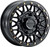 RACELINE WHEELS Wheel - Omega Beadlock - Front/Rear - Black with Gloss Black Ring - 15x8 - 4/137 - 0 mm A15GB-58037-00