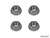 Polaris RZR Pro R Portal Gear Lift Recessed Nut Kit - Turner/ Gorilla Axles (M20 x 1.5 Nuts) - 8 inch Portals
