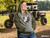 SuperATV Green and Gray Skull Hoodie - XL