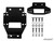 Polaris RZR XP 900 Winch Mounting Plate - 3500 lb. - No Winch