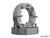 Polaris Wheel Spacer - 4/156 - M10 x 1.25 - 1.5 inch