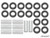 Yamaha Wolverine X2/X4 850 A-Arm Bushings - OEM - 2020+