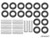 Yamaha Wolverine X2/X4 850 A-Arm Bushings - SuperATV Arms - 2020+