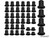 Polaris RZR 900 A-Arm Bushings - OEM - HDPE - Style B - 2015