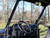 Polaris Ranger XP 570 Half Windshield - Scratch Resistant Polycarbonate - Clear