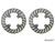 Replacement Portal Brake Rotor Kit - 4 inch - Single - Slotted Rotors -