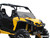 Can-Am Commander Half Windshield - 2011-2020 - Standard Polycarbonate - Dark Tint