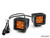 3" LED Cube Lights - Amber Light - Formed Cage Mount (See Fitment)