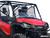 Honda Pioneer 1000 Half Windshield - Scratch Resistant Polycarbonate - Clear