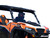 Polaris General XP 1000 Full Windshield - Scratch Resistant Polycarbonate - Clear
