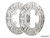 Replacement Portal Brake Rotor Kit - 8 inch - Dual Idler - Slotted Rotors -