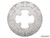 Replacement Portal Brake Rotor Kit - 8 inch - Dual Idler - Slotted Rotors -