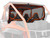 Honda Talon 1000 Rear Windshield - 4 Seat - Standard Polycarbonate - Dark Tint