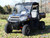 Polaris Ranger XP Kinetic Full Windshield - Scratch Resistant Polycarbonate - Clear