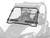 Polaris RZR S 1000 Vented Full Windshield -