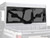 Polaris Ranger 1000 Rear Windshield - Standard Polycarbonate - Dark Tint