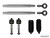 Polaris Ranger XP 900 Heavy-Duty Tie Rod Kit - Standard