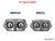 Polaris RZR PRO XP Big Lift Kit Axle Rhino 2.0 - Front