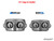 Polaris Ranger XP 1000 Big Lift Kit Axle Rhino 2.0 - 6 inch Lift Kit Axles - Front - Standard - 2021-2023