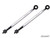 Polaris Ranger XP 1000 Billet Aluminum Hex Tie Rod Kit - Standard Cab Models - 2018+