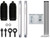 Polaris Ranger XP 900 Billet Aluminum Hex Tie Rod Kit - Standard Cab