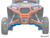 Polaris RZR XP Turbo High-Clearance A-Arms - Adjustable - Lower Voodoo Blue