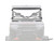Polaris Ranger XP 900 Flip Down Windshield - Scratch Resistant Polycarbonate - Clear