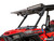 Polaris RZR XP 1000 Flip Windshield - 2017-2018 - Without Ride Command - Scratch Resistant Polycarbonate - Clear -