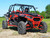 Polaris RZR XP 1000 Flip Windshield - 2017-2018 - With Ride Command - Scratch Resistant Polycarbonate - Clear -