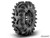 Mounted Tires - Terminator - 26.5x10-14 - 4/156 - Bandit H Series - Black - 14 inch - 7 inch -