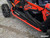 Polaris RZR XP 4 Turbo Rock Sliding Nerf Bars - Red