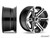 Intimidator Tires 32x10x14 on 14" Bandit H-Series Machined Finish Wheels 4/156 Pattern -