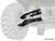 Can-Am Defender HD10 2" Rear Offset A-Arms - Lone Star - 2018+