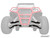 Polaris RZR Trail S 900 High Clearance 1.5" Forward Offset A-Arms - Excludes Ball Joints - Black