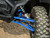 Polaris RZR XP Turbo High Clearance 1.5" Forward Offset A-Arms - Excludes Ball Joints - Voodoo Blue