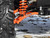 Polaris RZR Trail S 900 High Clearance 1.5" Rear Offset A-Arms - Orange