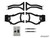 Polaris RZR 4 800 High Clearance 1.5" Rear Offset A-Arms -